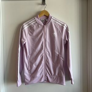 Adidas zip-up athletic top
